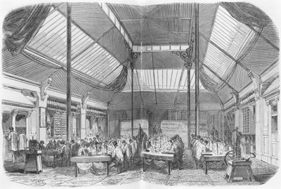 Taller de joyería durante el Segundo Imperio, ilustración de 